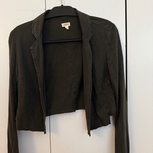 L'AGENCE Ashanti Bolero Jacket in Black - Size S - NWOT